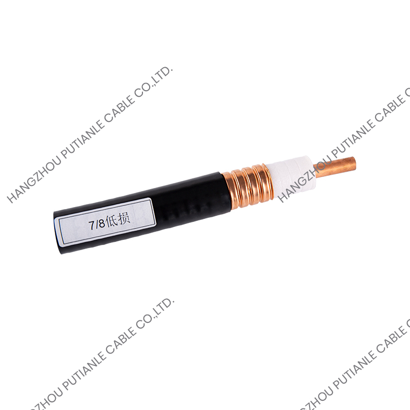 7/8 "LOS LOWS LOST Tabung tembaga bergelombang 50 ohm kabel koaksial